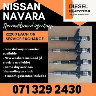 Nissan Navara Yd25 Diesel Injectors For Sale With Warranty