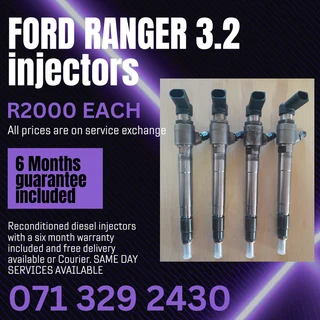 Ford Ranger 3.2 Diesel Injectors For Sale With Warranty