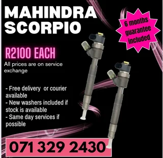 Mahindra Scorpio Diesel Injectors For Sale With Warranty