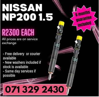 Nissan Np200 1.5 Diesel Injectors For Sale With Warranty