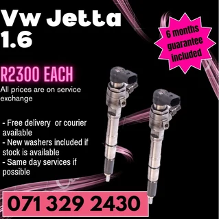 Vw Jetta 1.6 Diesel Injectors For Sale With Warranty