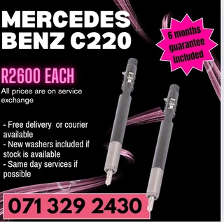 Mercedes Benz C220 Diesel Injectors For Sale With Warranty