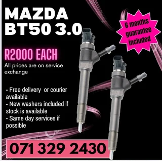 Mazda Bt50 3.0 Diesel Injectors For Sale With Warranty