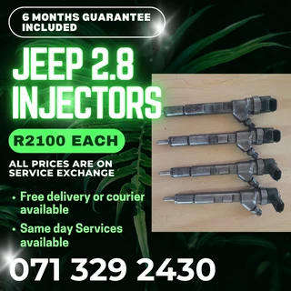 Jeep Cherokee 2.8 Diesel Injectors For Sale With Warranty
