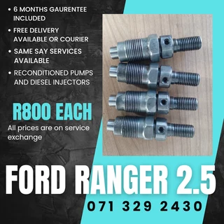 Ford Ranger 2.5 Diesel Injectors For Sale With Warranty