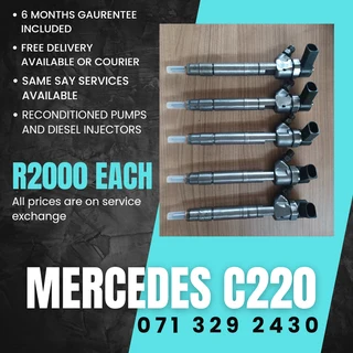 Mercedes Benz C220 Diesel Injectors For Sale With Warranty