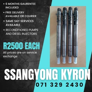 Ssangyong Kyron Diesel Injectors For Sale With Warranty
