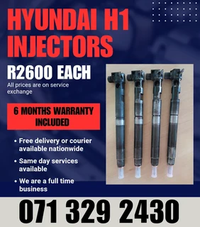 Hyundai H1 Injectors For Sale With Warranty On