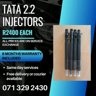 Tata Xenon 2.2 Injectors For Sale With Warranty On
