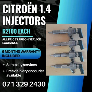 Citroën 1.4 Injectors For Sale With Warranty On