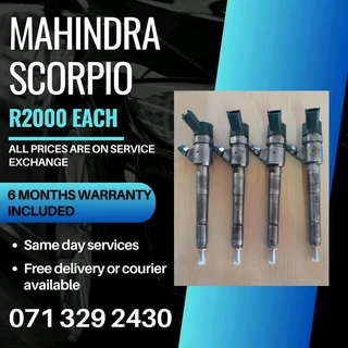 Mahindra Scorpio Diesel Injectors For Sale With Warranty On