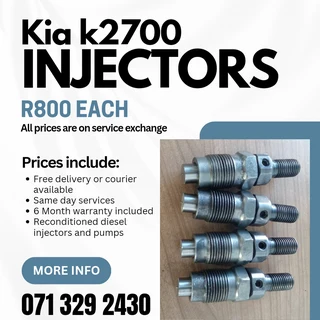 Kia K2700 Diesel Injectors For Sale With Warranty