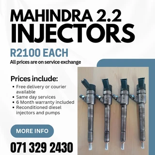 Mahindra Scorpio Diesel Injectors For Sale With Warranty On