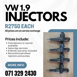 Vw 1.9 Diesel Injectors For Sale With Warranty