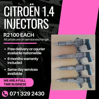 Citroën 1.4 Injectors For Sale With Warranty