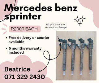 Mercedes Benz Sprinter Injectors For Sale With Warranty