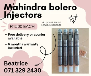 Mahindra Bolero Diesel Injectors For Sale With Warranty