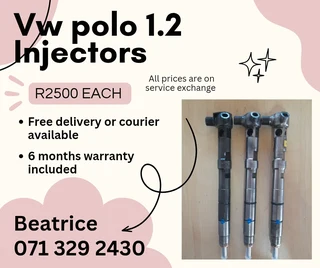 Vw Polo 1.2 Diesel Injectors For Sale With Warranty