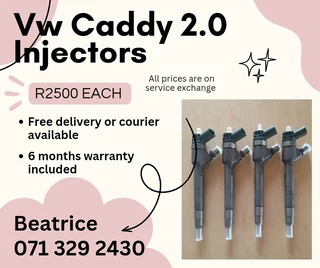 Vw Caddy 2.0 Injectors For Sale With Warranty