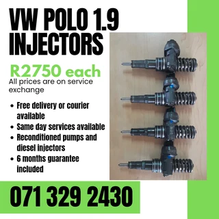 Vw Polo 1.9 Injectors For Sale With Warranty