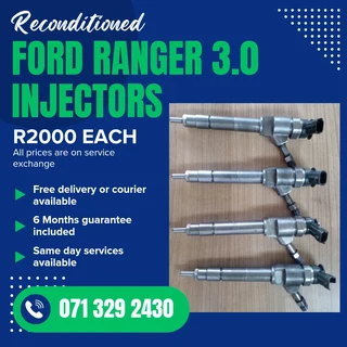 Ford Ranger 3.0 Diesel Injectors For Sale With Warranty