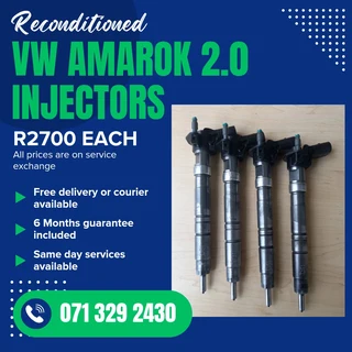 Vw Amarok 2.0 Diesel Injectors For Sale With Warranty