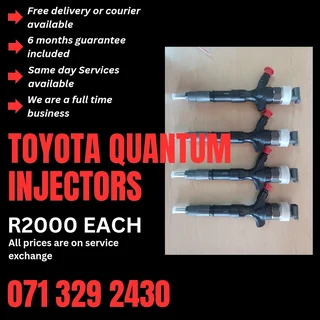 Toyota Quantum Diesel Injectors For Sale With Warranty