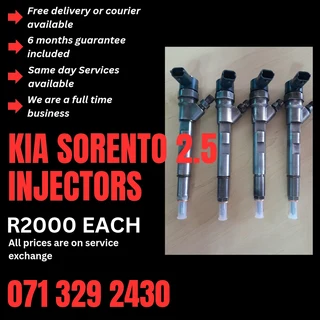 Kia Sorento 2.5 Diesel Injectors For Sale With Warranty