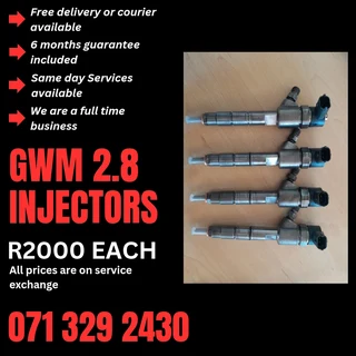 Gwm 2.8 Injectors For Sale With Warranty