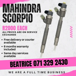 Mahindra Scorpio Diesel Injectors For Sale With Warranty