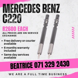 Mercedes Benz C220 Diesel Injectors For Sale With Warranty