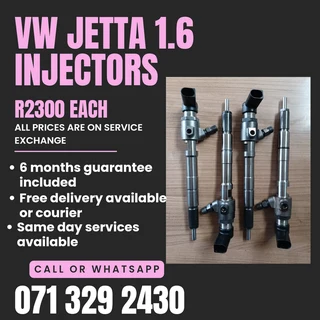 Vw Jetta 1.6 Injectors For Sale With Warranty