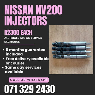 Nissan Nv200 Injectors For Sale With Warranty