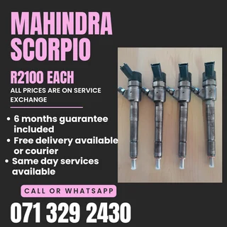 Mahindra Scorpio Injectors For Sale With Warranty