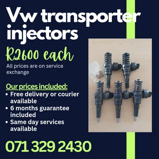 Vw Transporter Injectors For Sale With Warranty
