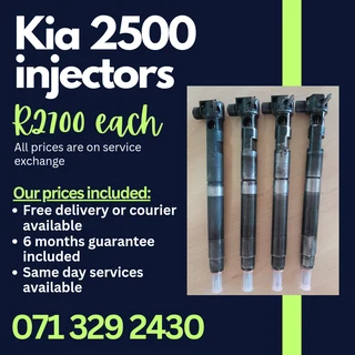 Kia 2500 Injectors For Sale With Warranty