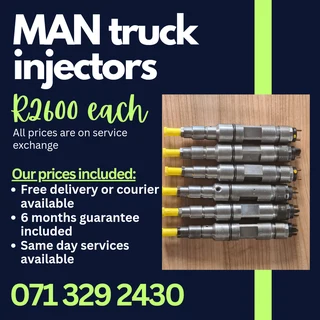 Man Truck Injectors For Sale With Warranty