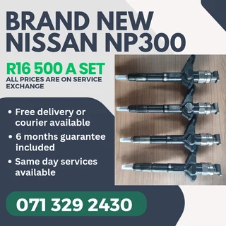 Brand New Nissan Np300 Injectors For Sale With Warranty