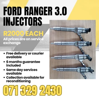 Ford Ranger 3.0 Injectors For Sale With Warranty
