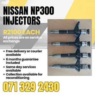 Nissan Np300 Injectors For Sale With Warranty