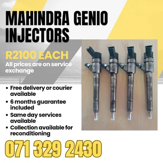 Mahindra Genio Injectors For Sale With Warranty