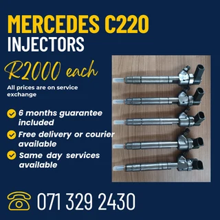 Mercedes Benz C220 Injectors For Sale With Warranty