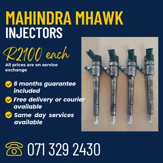 Mahindra Mhawk Injectors For Sale With Warranty
