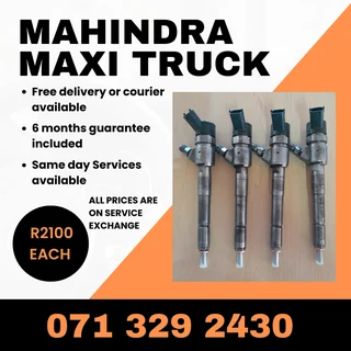 Mahindra Pick Up Injectors For Sale With Warranty