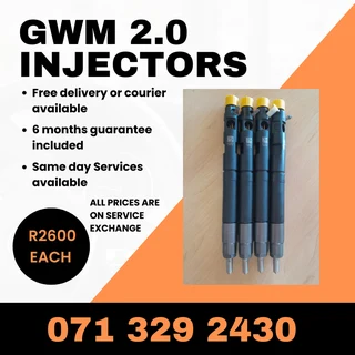 Gwm 2.0 Injectors For Sale With Warranty