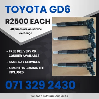 Toyota Gd6 Injectors For Sale With Warranty
