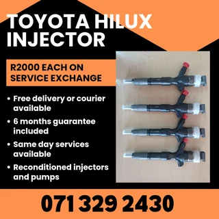 Toyota Hilux Injectors For Sale With Warranty