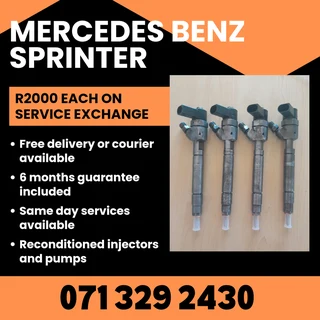 Mercedes Benz Vito Injectors For Sale With Warranty
