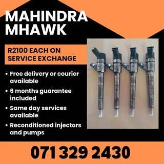 Mahindra Mhawk Injectors For Sale With Warranty