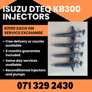 Isuzu Dteq Kb300 Injectors For Sale With Warranty